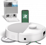 iRobot Roomba&reg; Plus 505 Combo, m&auml;rg- ja kuivpuhastus, must - Robottolmuimeja (N185040/505+B)