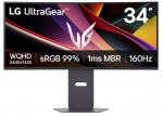 LG UltraGear G600A, 34'', WQHD, VA, 160 Hz, n&otilde;gus, must - Monitor (34G600A-B)