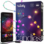 Twinkly Candies Pearls, RGB, 200 LED, USB-C, 12 m, roheline - Nutivalgusti