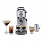 DeLonghi Dedica Duo, h&otilde;bedane - Manuaalne espressomasin (EC890.M)