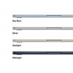 Apple MacBook Air 15 MDVF4KS/A s&uuml;learvuti M5, 24GB, 1TB, kuldne