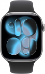 Apple Watch 11, 42 mm, GPS, M/L, tumehall - Nutikell (MEQX4ET/A)