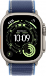 Apple Watch Ultra 3, 49 mm, Trail Loop, S/M, titaan / sinine - Nutikell (MEWR4ET/A)