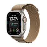 Apple Watch Ultra 4 MJAG4ET/A 49mm Alpine Loop, titaan/helepruun