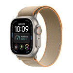 Apple Watch Ultra 4 MJAJ4ET/A 49mm Trail Loop S/M, titaan/helepruun nutikell