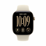 Apple Watch 12 MJGA4ET/A 46mm GPS+5G nutikell, kuldne/beež