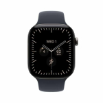 Apple Watch 12 MJGF4ET/A 42mm GPS+5G titaan, tumesinine sport band