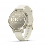 Garmin Lily 2 Active (010-02891-00) naiste spordikell, kuld/beež