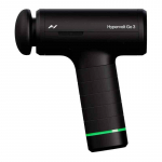 Hyperice Hypervolt Go 3, must - kaasaskantav massaažiseade