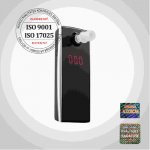 Alcoscan 5200 Secret kompaktne alkomeeter, RIST-sensor, LCD (AL5200)
