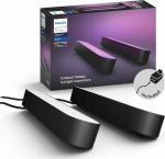Philips Hue Play nutivalgusti komplekt, 2 tk, must, RGB v&auml;rvus