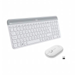Logitech MK470 920-009201 juhtmevaba klaviatuur + hiir, NORDIC, valge