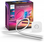 Philips Hue Play Gradient PC Lightstrip, 3x 24''-27'' + sild, must/valge - LED valgusriba arvutile, 929003498702