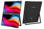 Verbatim Dual Portable Monitor, 15.6'', FullHD, IPS, 60 Hz, USB-C, hall - Monitor (32403)