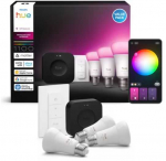 Philips Hue White & Color Ambiance E27 3tk stardikomplekt nutivalgusti