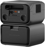 EcoFlow River 3 Max Plus Wireless 858 Wh akujaam, must/hall
