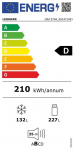 Liebherr CND5704 k&uuml;lmik NoFrost EasyFresh, 359 L, 202 cm, valge