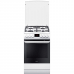 Hansa FCMW582109 gaasipliit elektriahjuga, 65L, valge