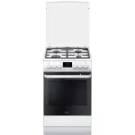 Hansa FCMW582109 gaasipliit elektriahjuga, 65L, valge