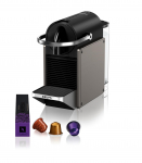 Krups Nespresso Pixie Redesign, titaan - Kapselkohvimasin, XN306T10