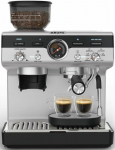 Krups XP801T10 Precision poolautomaatne espressomasin, hall/must
