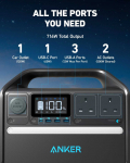Anker Solix C1000X akujaam, 1056 Wh, 1800 W, hall