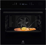 Electrolux SteamBoost 800, 70 L, must - Integreeritav auruahi (EOB7S31Z)