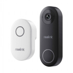 Reolink D340W, 5 MP, Wi-Fi, must - Nutikas uksekell kaameraga ja kellaga (VDB2K02W)