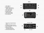 EcoFlow RIVER 3 UPS kaasaskantav akujaam, 245Wh, IP54, must