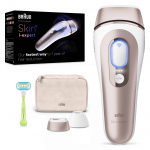 Braun PL7431 Skin i&middot;expert IPL-fotoepilaator, 400 000 impulssi, valge/roosa