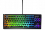 SteelSeries Apex 3 TKL, SWE, must - m&auml;nguklaviatuur