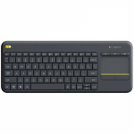 Logitech K400 Plus juhtmevaba klaviatuur puuteplaadiga, SWE, hall