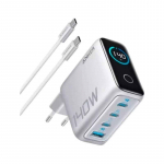 Anker B2697G41 kokkupandav GaN USB-C laadija, PD 3.1, 140W, 4 porti, h&otilde;be