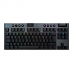 Klaviatuur Logitech G915 X LightSpeed TKL Clicky SWE (W), must, 920-012756