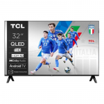 TCL S5K, 32'', Full HD, QLED, must - Teler, 32S5K
