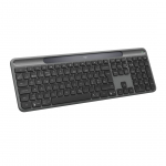Logitech K980 Signature Slim Solar+ klaviatuur NORDIC must