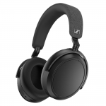 Sennheiser MOMENTUM 4 Wireless, must - Juhtmevabad &uuml;le k&otilde;rva k&otilde;rvaklapid, 509266