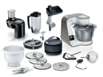 Bosch MUM5XL74 Seeria 4 k&ouml;&ouml;gikombain, 1000 W, valge/pronks
