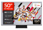 TCL C7K, 50'', 4K UHD, Mini LED, must - Teler, 50C7K