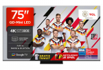TCL C7K, 75'', 4K UHD, Mini LED, must - Teler, 75C7K