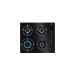 Electrolux KGG6407K, laius 59 cm, must - Integreeritav gaasipliidiplaat