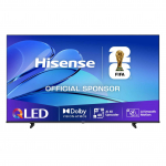 Hisense E7Q, 55'', 4K UHD, QLED, must - Teler, 55E7Q