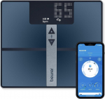 Beurer BF 980, WiFi / Bluetooth, tumesinine - Diagnostiline saunakaal