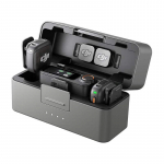 DJI Mic 3 juhtmevaba mikrofon, 2 TX + 1 RX + laadimiskarp, hall