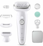 Braun Silk &eacute;pil 9 SES9-080 m&auml;rg- ja kuivepilaator, valge