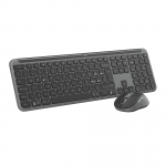 Logitech Signature Slim Combo MK950, SWE, must - Juhtmevaba desktop (920-012488)