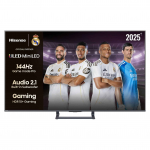 Hisense E8Q, 55'', 4K UHD, ULED, Mini LED, must - Teler, 55E8Q