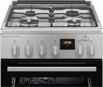 Electrolux Steambake, 58 L, laius 50 cm, roostevaba teras - Gaasipliit elektriahjuga LKK560228X