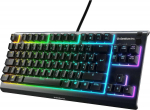 SteelSeries Apex 3 juhtmega membraanklaviatuur, US-paigutus, must