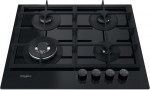 Whirlpool AKTL629NB1, laius 59 cm, must - Integreeritav gaasipliidiplaat